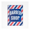 PB ZZACC44191, chapa metalica barberia vintage barber shop nº 4