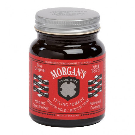 morgans styling pomada fijacion media y brillo medio 100 gr