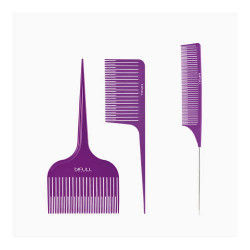 kit 3 peines especial mechas balayage violeta