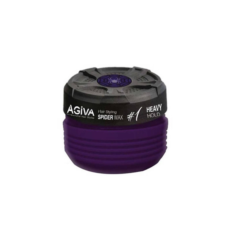 agiva spider wax 1 heavy hold cera de peinado fuerte