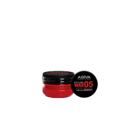 agiva hair styling wax05 gum wax red 90ml