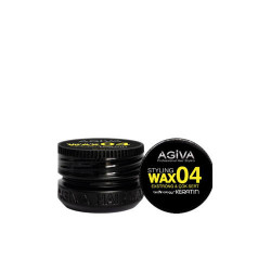 agiva hair styling wax 04 extra strong black 90 ml