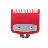 peine guia de corte blessed clip metalico 12 color rojo