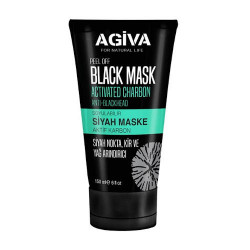 agiva black mask peel off 150ml renovador de la piel facial