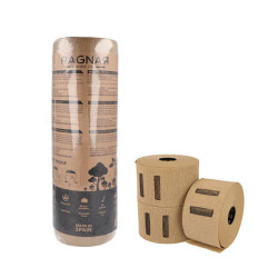 pack 5 rollos de papel reciclado papel cuello crespon para 80 servicios