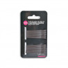 PB BFUTI42667, clips lisos antideslizantes bronce 50mm 18unds bifull