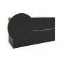 recepcion cicero noir or novedad nelson mobilier