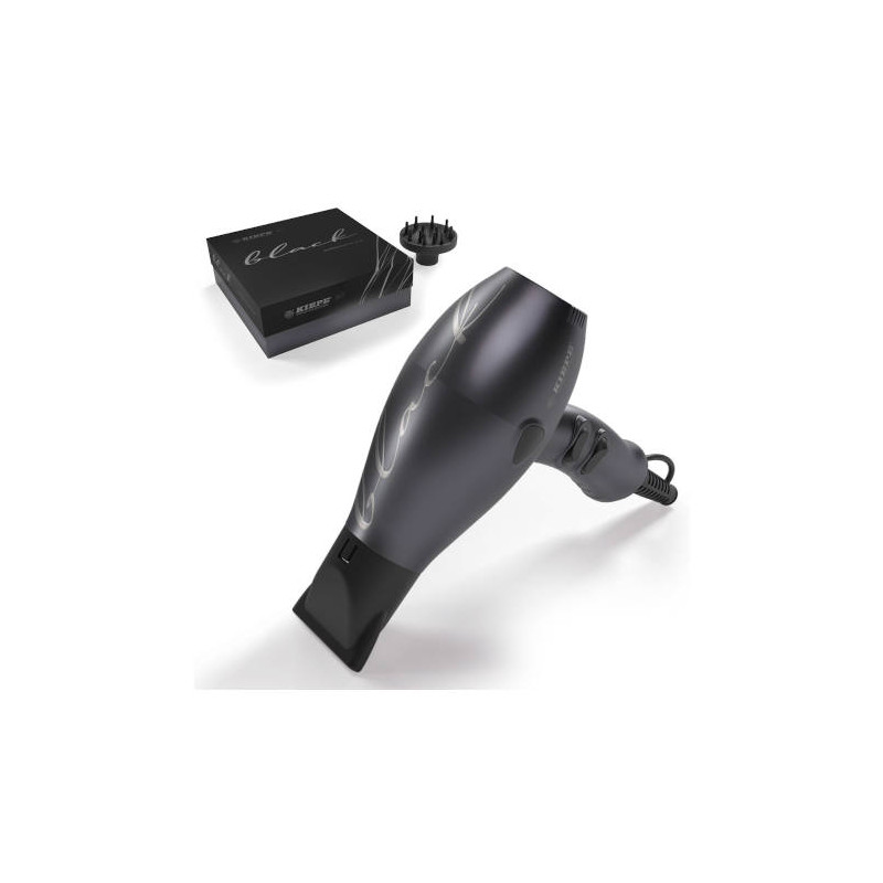 KIE 8301B, secador de mano kiepe air negro profesional
