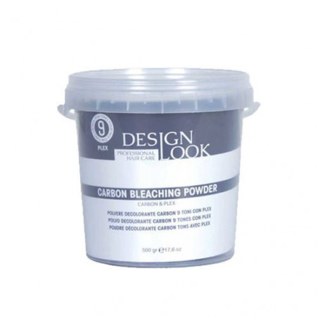 desing look carbon bleaching power 9 tonos polvo decolorante 500gr