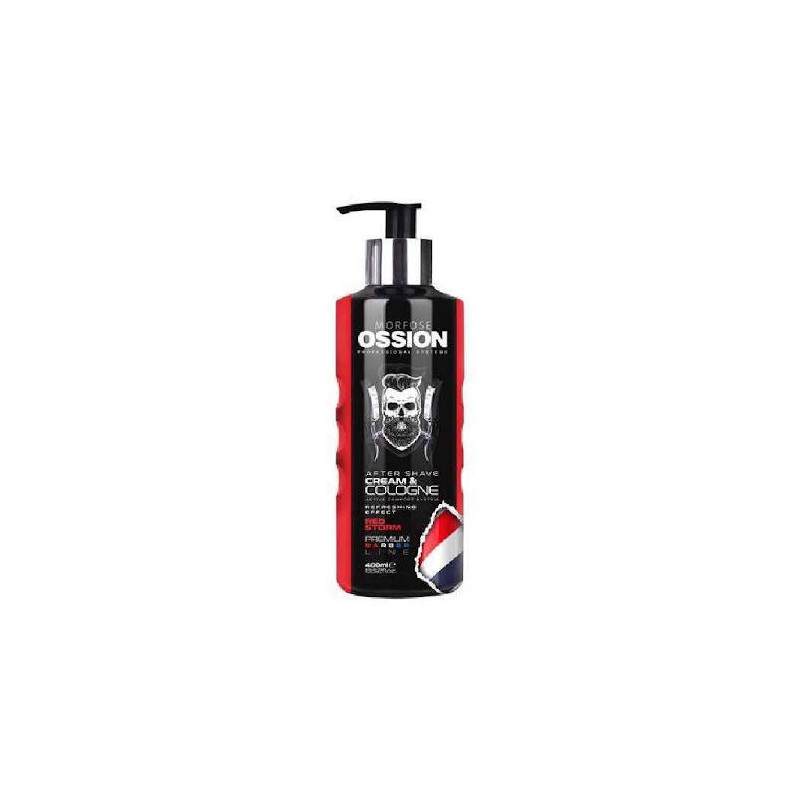 after shave cream & cologne, red storm morfose ossion 400ml