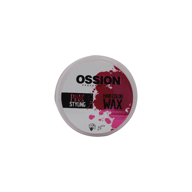 hair color wax pink styling ossion 100ml