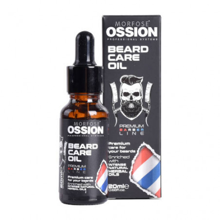 beard care oil ossion premium barber 20ml