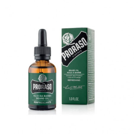 aceite para barbas proraso efecto refrescante 30ml