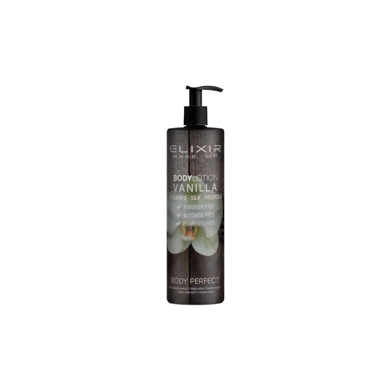 ASR ELBP07, corporal vainilla + vitamina E + seda + propolis elixir