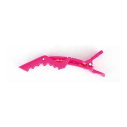 pinza cocodrilo estuche 4 unidades color rosa..