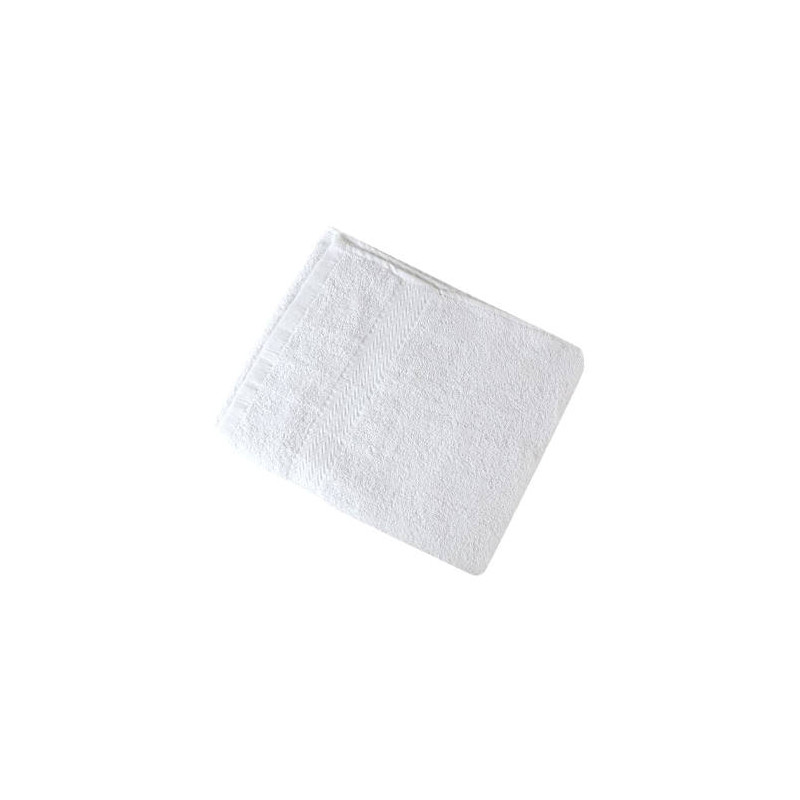 toalla blanca 100% algodon 40x80 con 380grs park 12 unidades eurostil