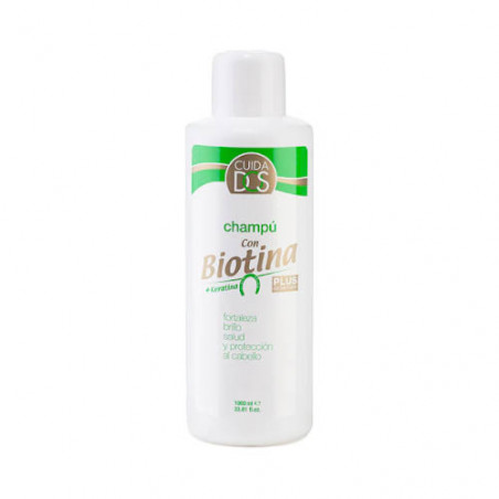 champu con biotina keratina vegetal, vitamina h y b7 profesional 1000ml