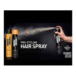 nishman hair spray 04 extra fuerte 400 ml .