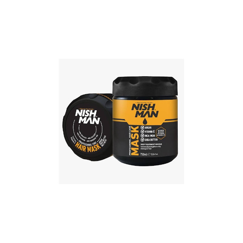 NIN 6554, nishman hair mask envase de 750ml