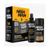 NIN 126, fibras capilares light brown kit 2 en 1 nishman