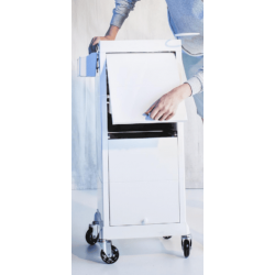 NEE 000736101, Carro Discrete color blanco Ne-7415