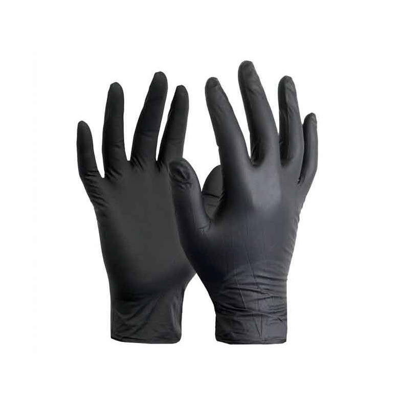 NEE 094000157, Guantes negros Black & Pro 20 pz talla XL