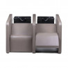 Lavacabezas prive electric 2p nelson mobilier