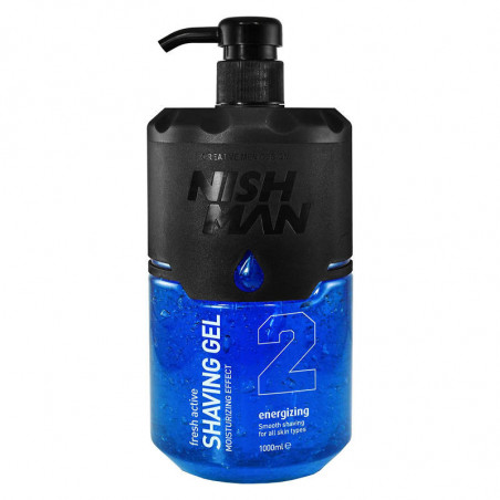 nishman shaving gel de afeitar 1000 ml energizing