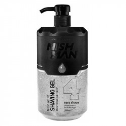 gel de afeitar 4 fresh active nishman 1000 ml con dosificador