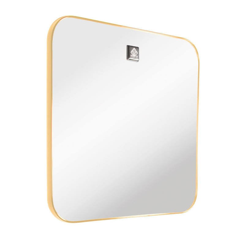 Tocador Espejo Mirroir carré Or/dorado 1 pieza Nelson Mobilier
