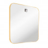 Tocador Espejo Mirroir carré Or/dorado 1 pieza Nelson Mobilier
