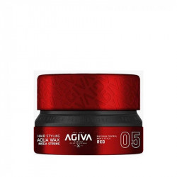 agiva hair styling aqua wax mega strong red 05 155ml