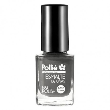 Esmalte de uñas Pollié color Gris mate 12 ml