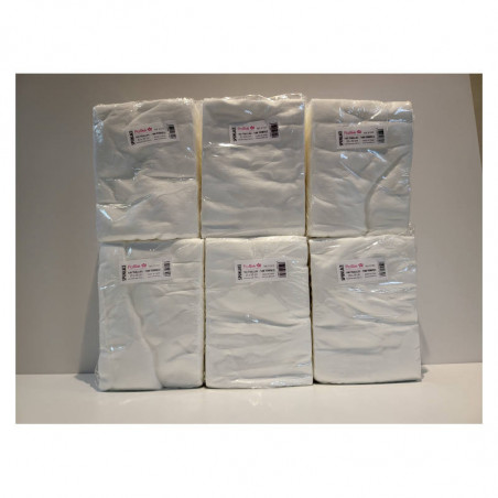 pack 6 paquetes de 100 uds toallas spunlace 20 x30 cm