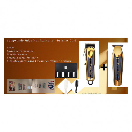 Pack Magic clip gold + Detailer gold comprándolo + 4 regalos