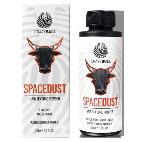 polvos de peinado crazy bull, polvos de volumen space dust power
