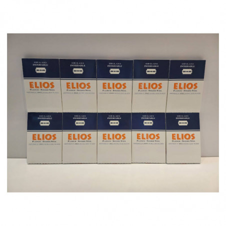 Pack cuchillas Elios 10 cajas de 110 uds enteras