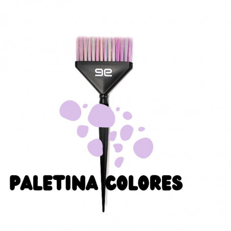 Paletina ancha para tintes mechas de colores
