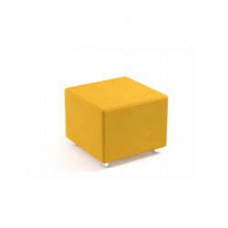 Zona de espera Cube individual novedad y tapizado en color mostaza.