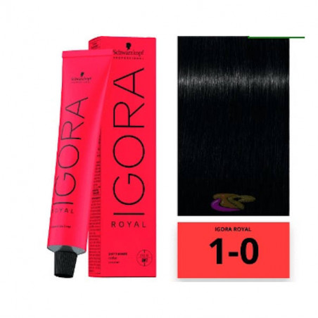 Tinte Igora Royal 60ml color 1/0 Schwarzkopf