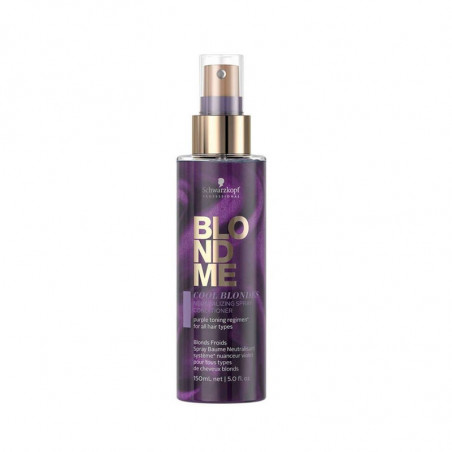 Schwarzkopf Blond Me Neutralizing Spray Anti-Yellow Spray Acondicionador 150ml