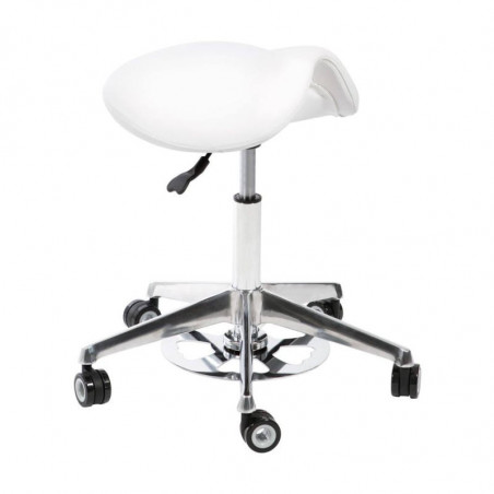 Taburete Vena Adapt white ergonómico dut