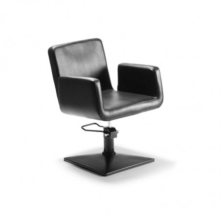 sillón tocador quiff square black