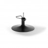 DUT 1500122921, sillón bob round cromado en negro