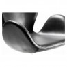 DUT 1500122921, sillón bob round cromado en negro