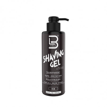 Gel transparente Level 3 ice shaving gel 500ml