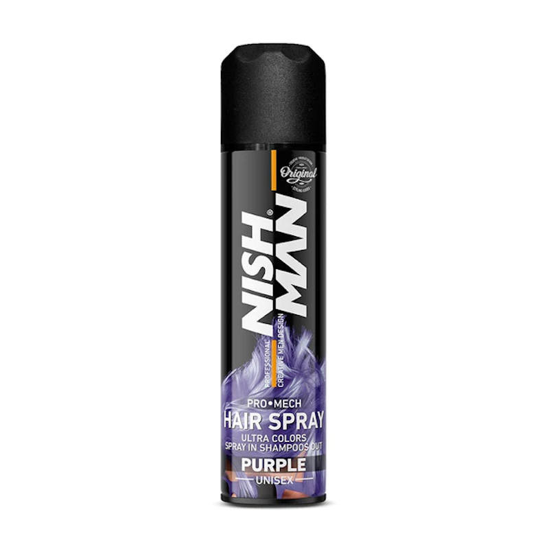 Hair spray purple Nishman 150ml