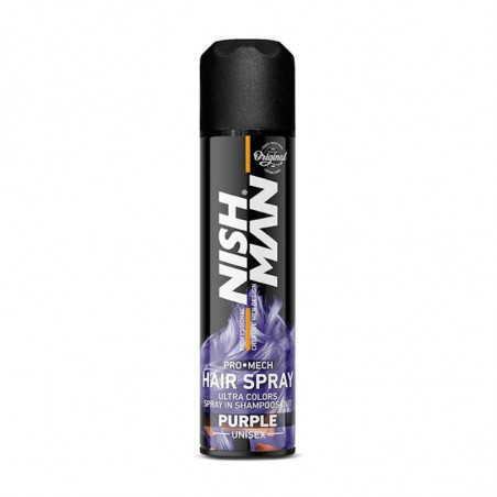 Hair spray purple Nishman 150ml