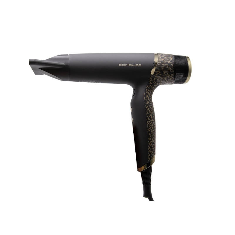 COS SUK 1735, Secador BLDC Whisper Gold Leopard Corioliss