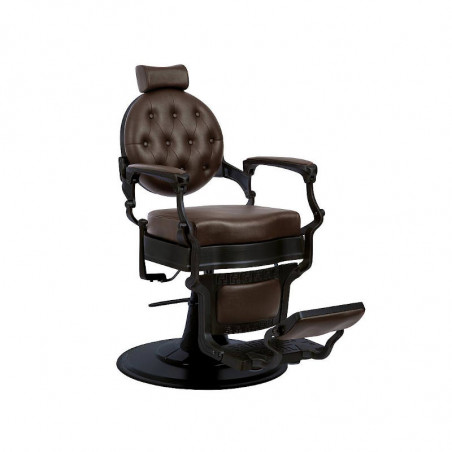 sillon barbero buzz black brow, sillones de peluqueria de caballeros